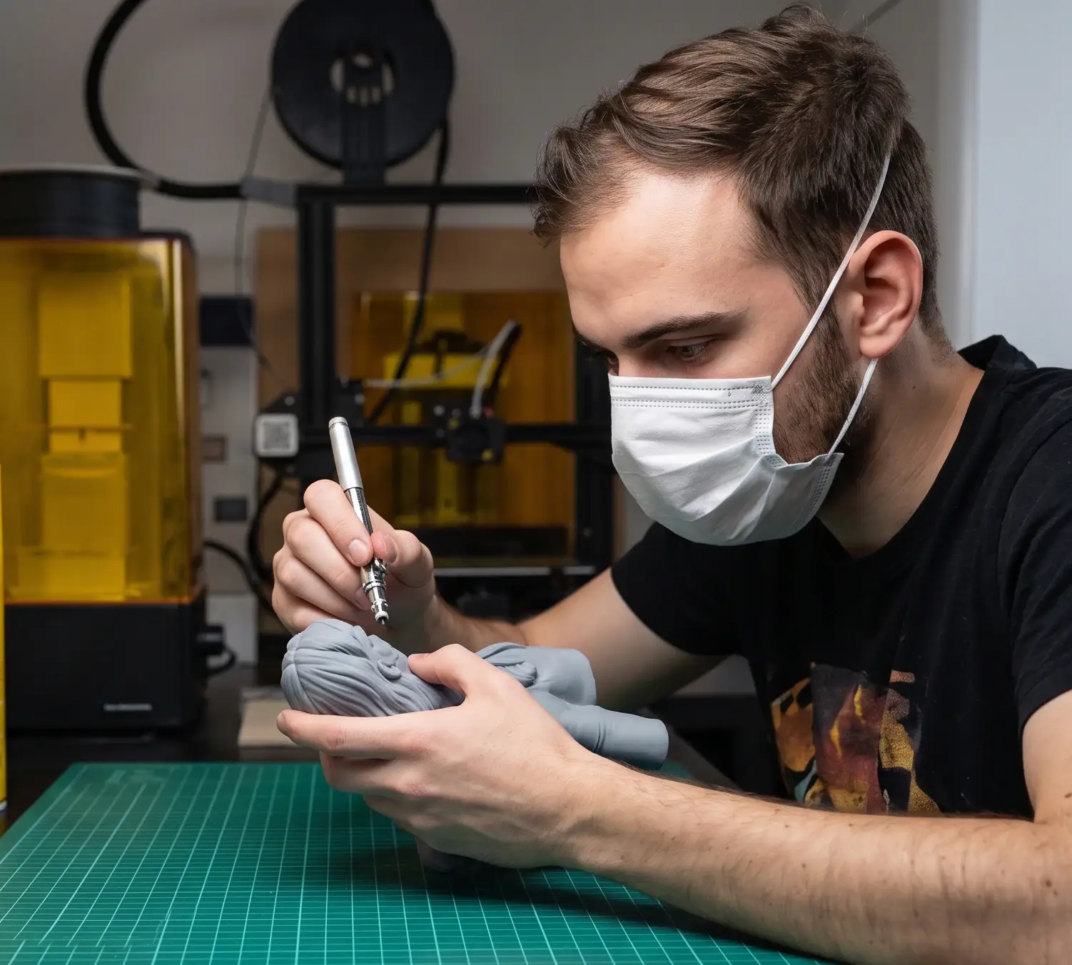 Busto 3D Personalizado - Proceso de fabricación