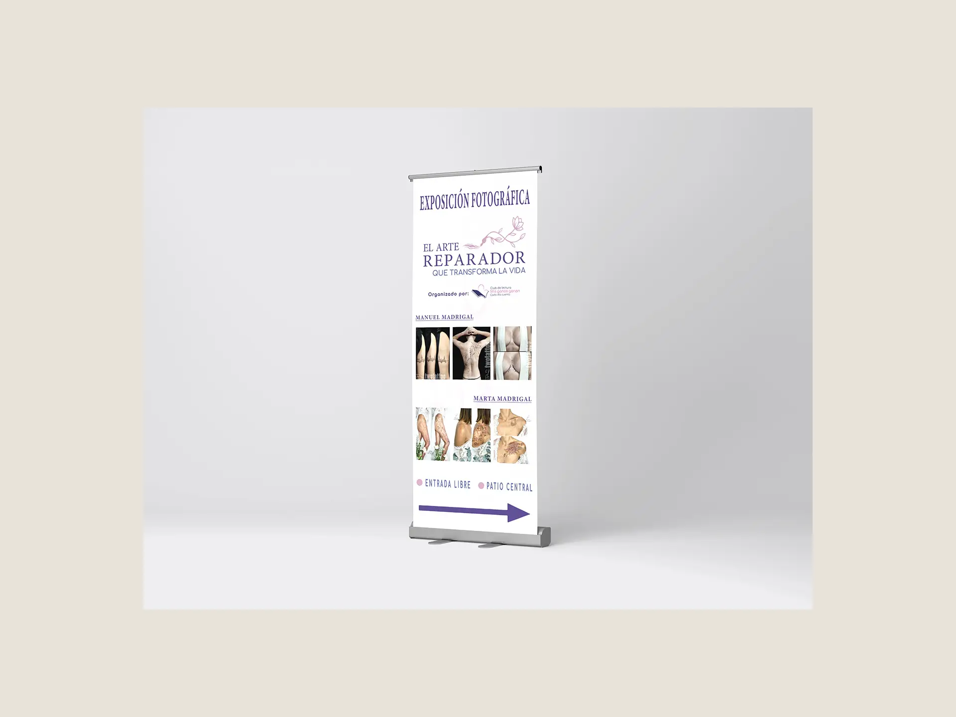 Arte Reparador  - Roll-up
