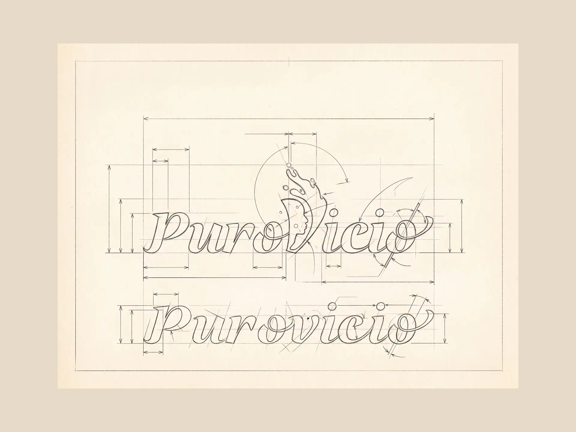 Puro Vicio - Boceto