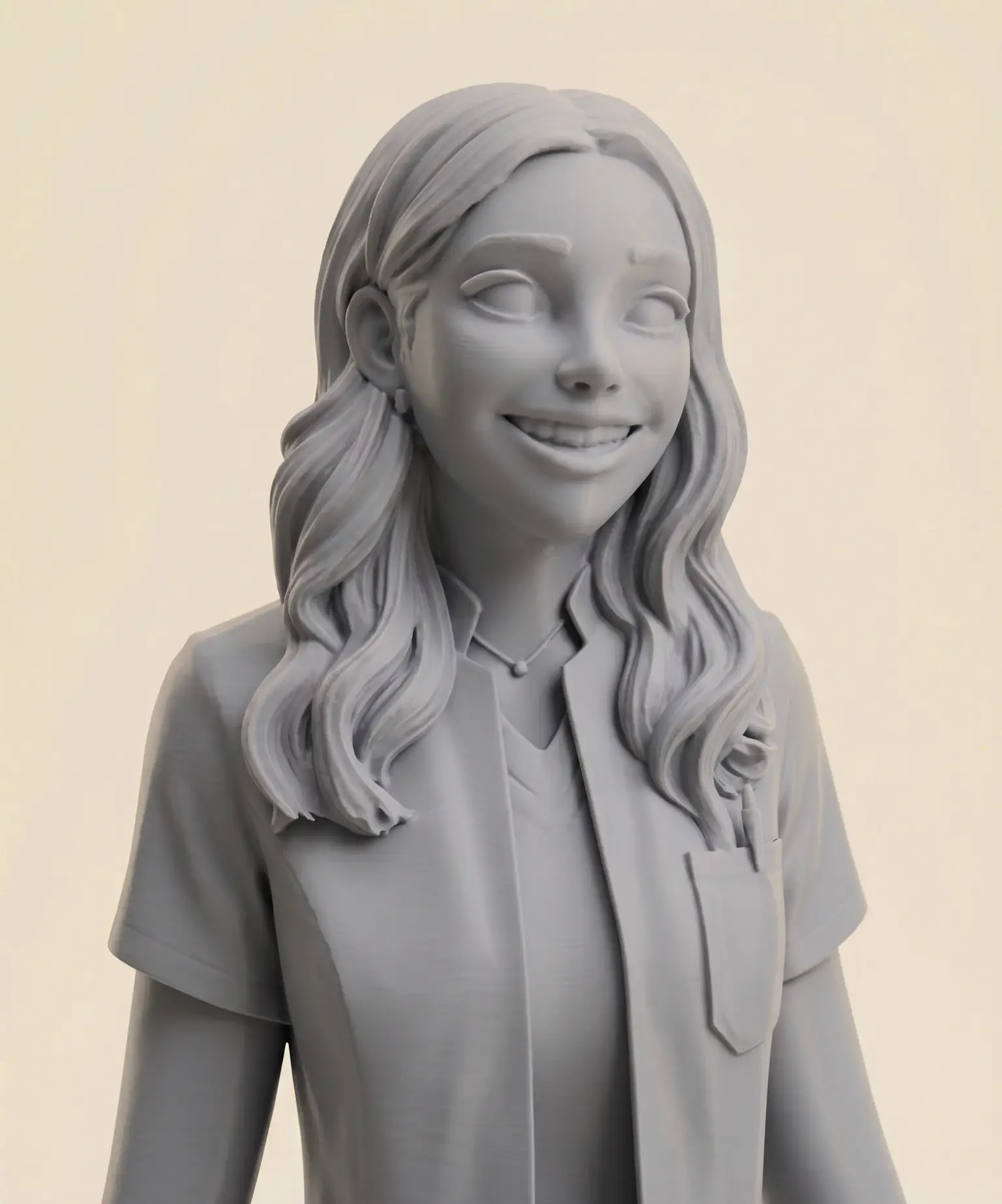 Busto 3D Personalizado - Capa Guesso