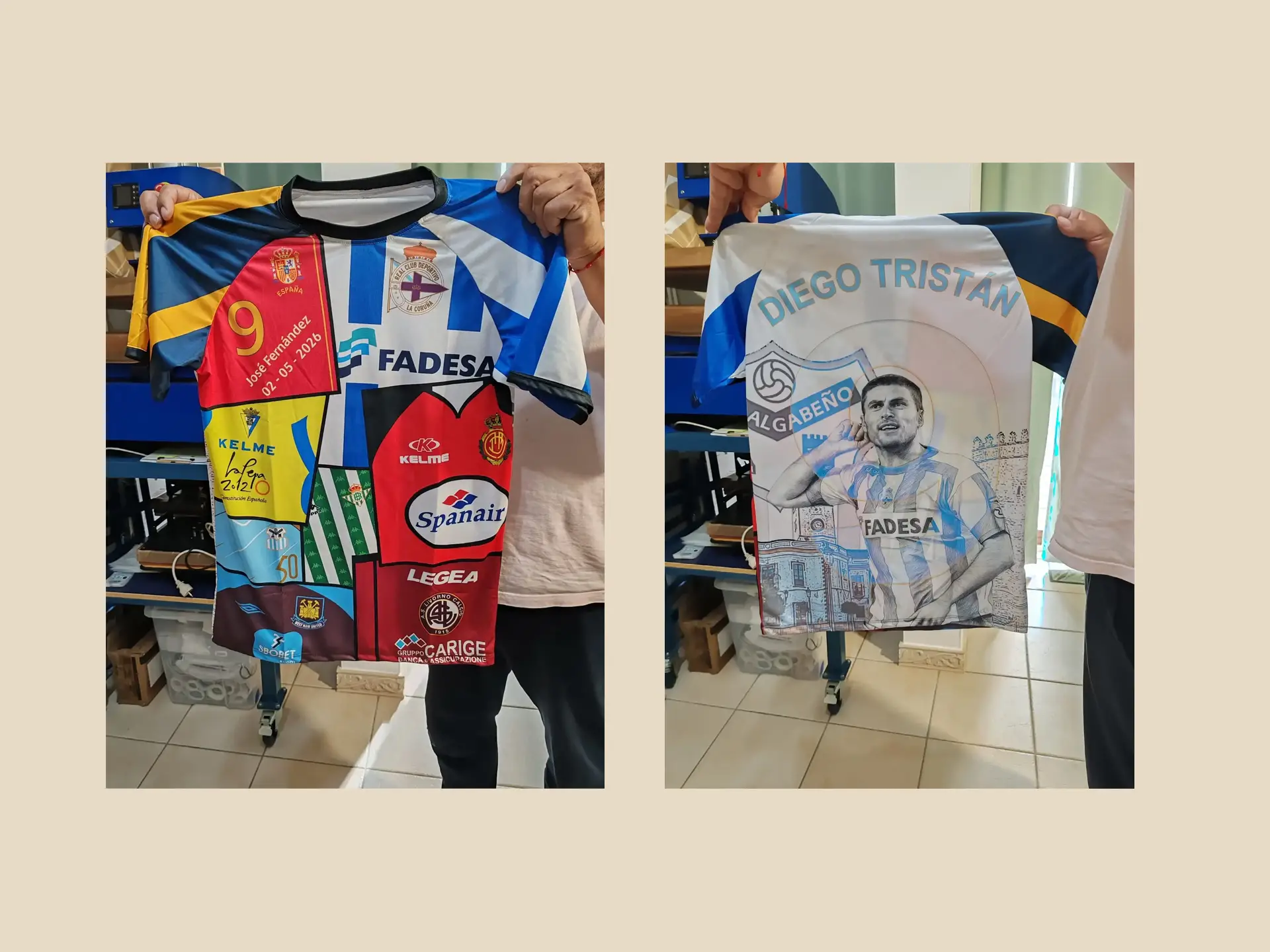 Camiseta Diego Tristan - Vista física