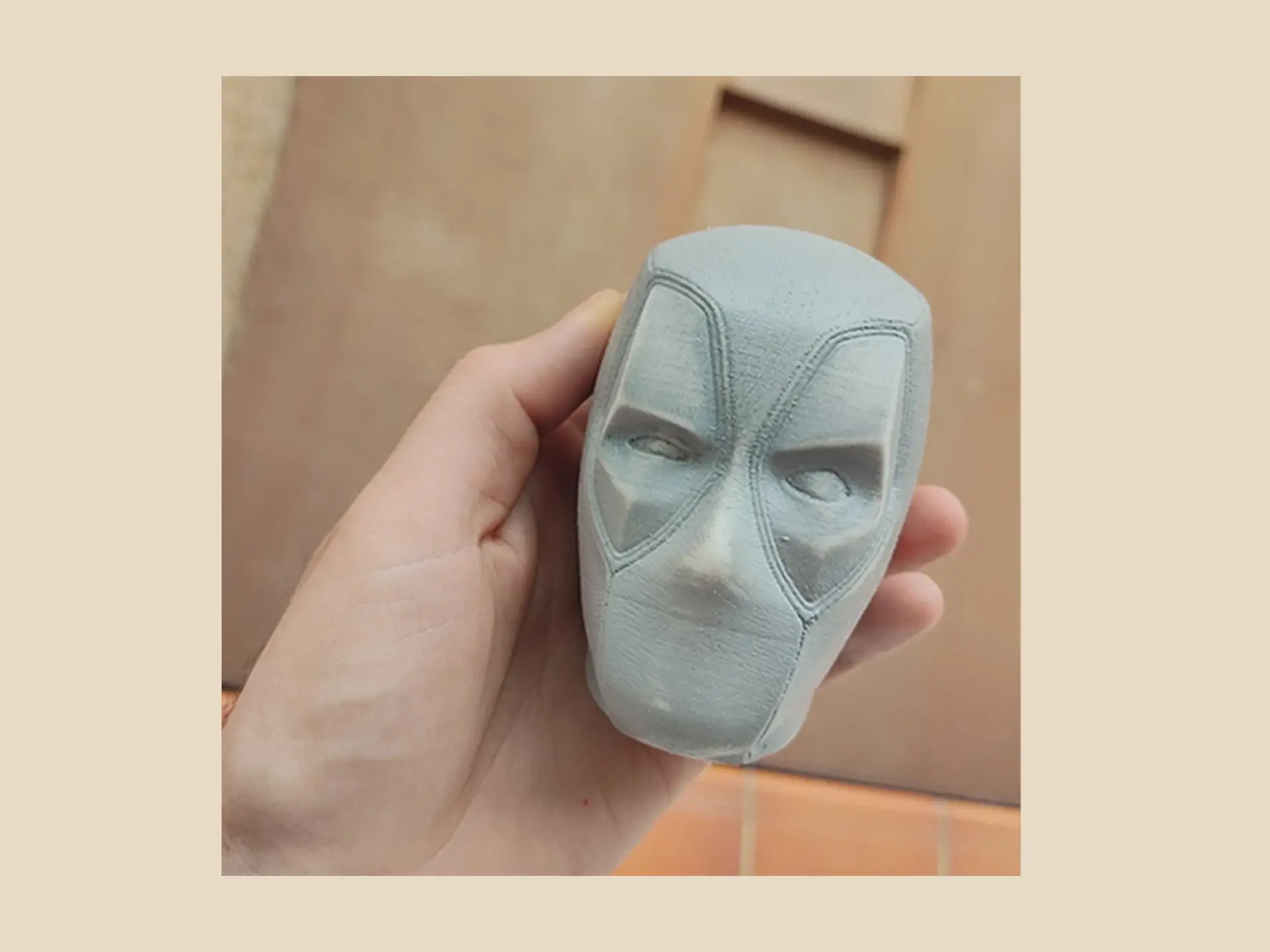 3D Deadpool - Diseño Carpeta con Solapa Negativo