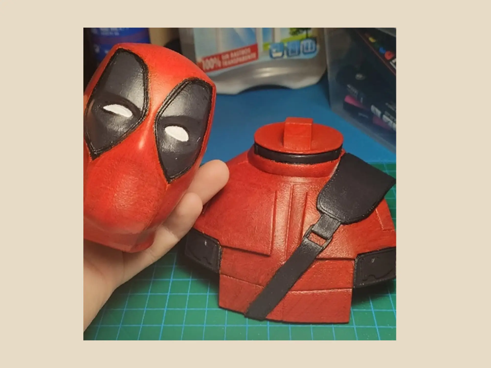 3D Deadpool - Tarjeta Visita