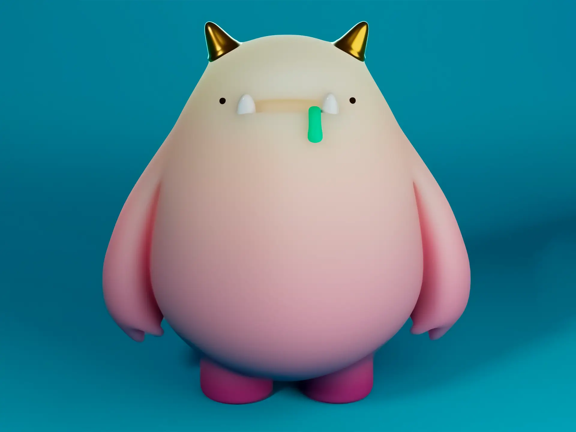 Producción Digital 3D Ice Cream - Render Final
