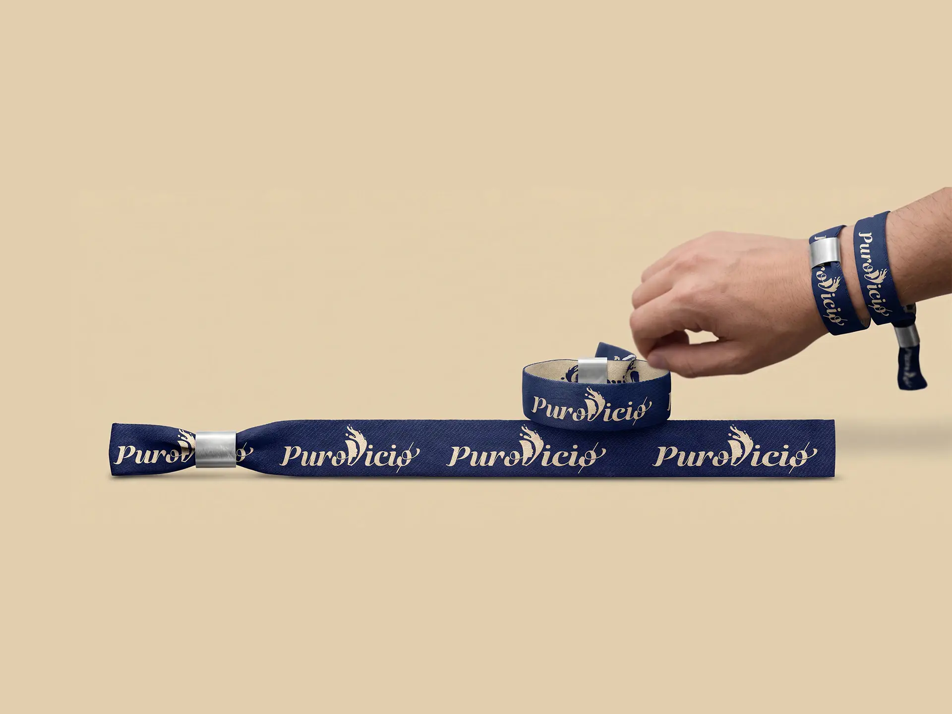 Puro Vicio - Mockup Pulsera