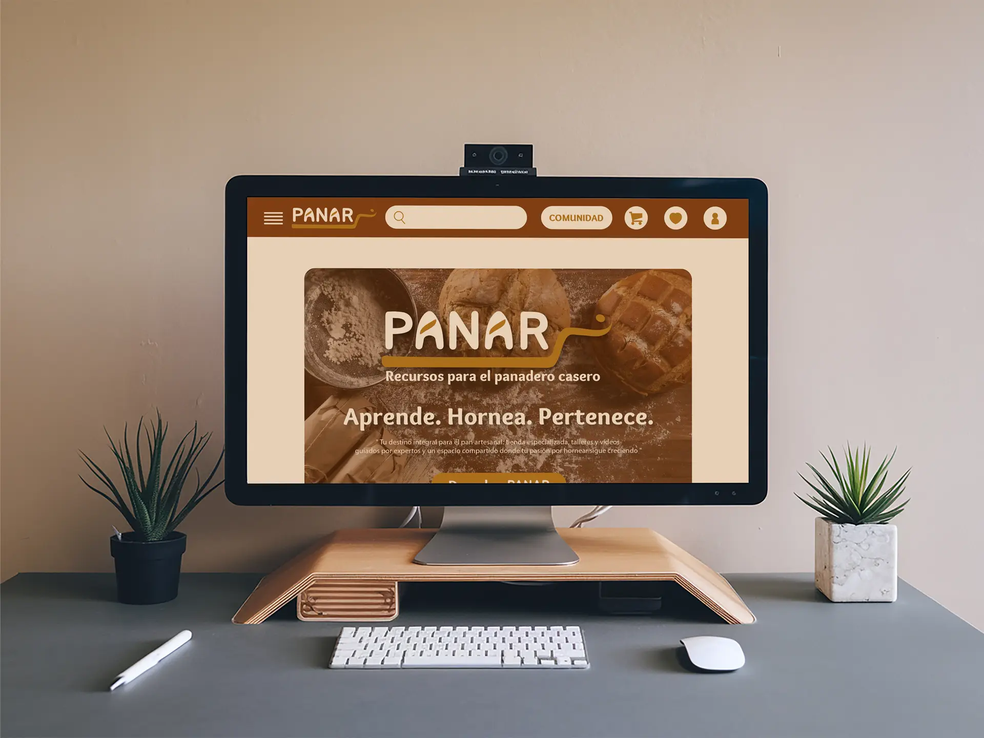 Panar  - Prototipo Web