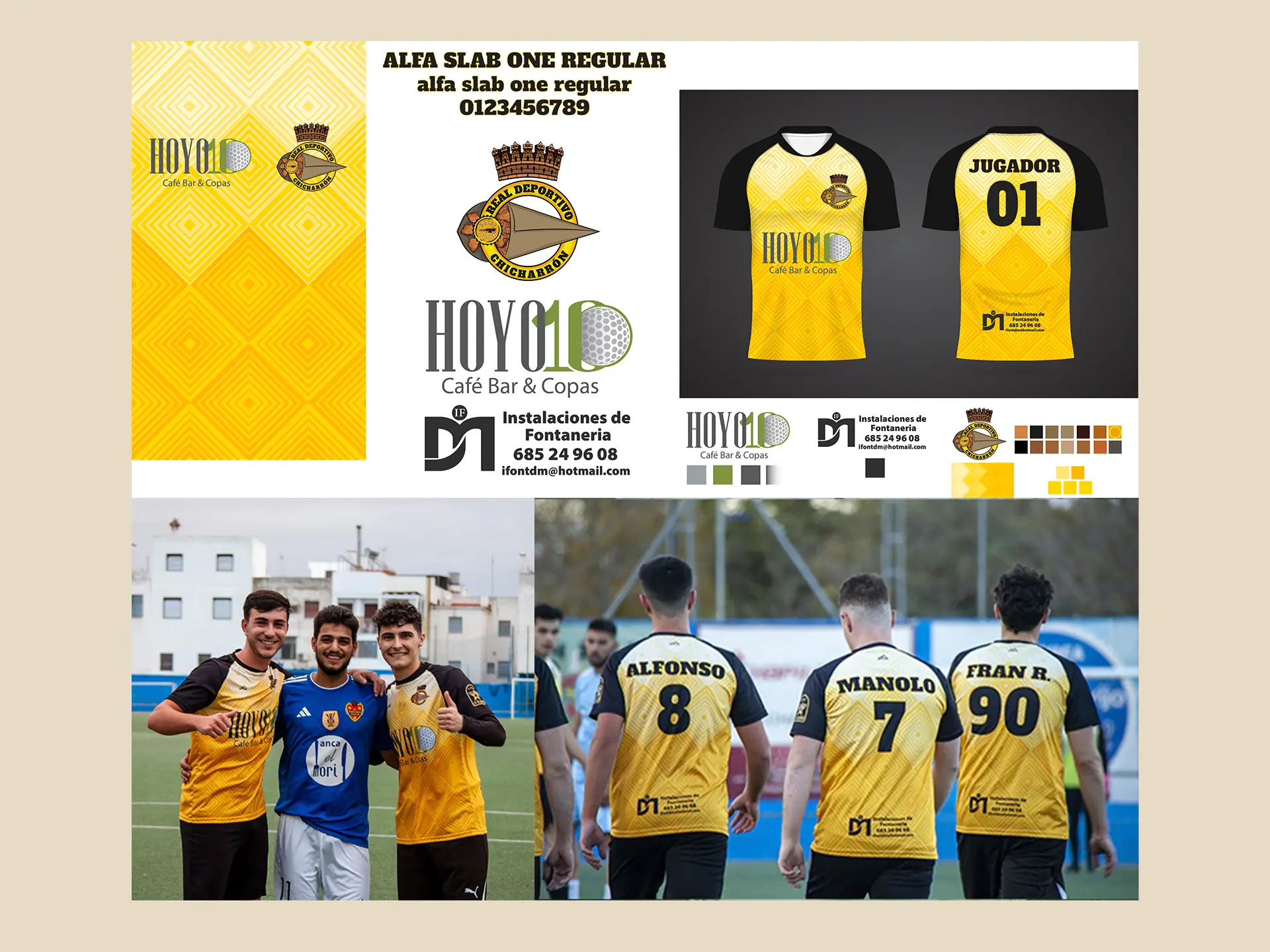 Real Deportivo Chicharrón - Equipación y Galería Primera Temporada