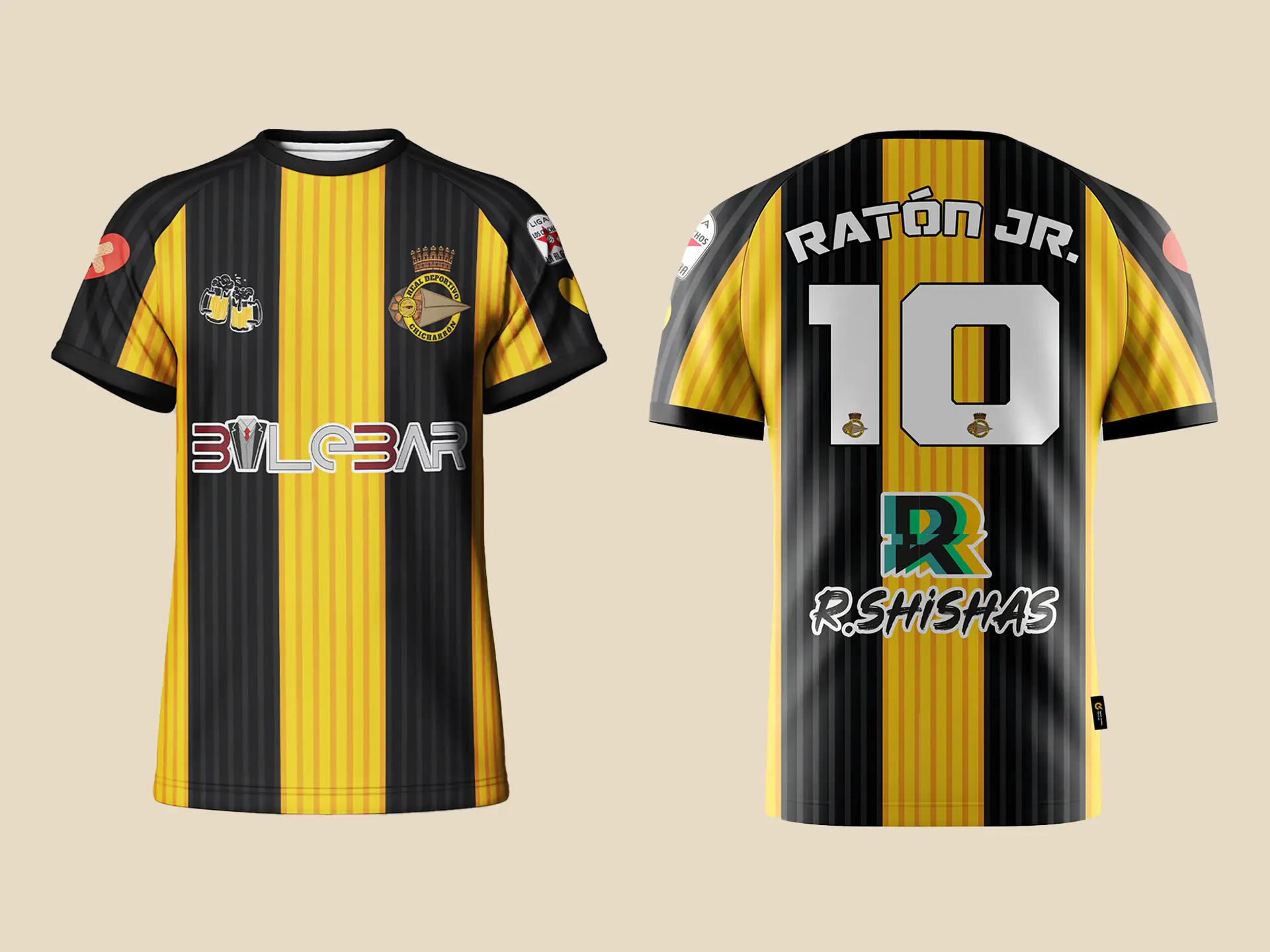 Real Deportivo Chicharrón - Equipación Portero y Jugador Cuarta Temporada